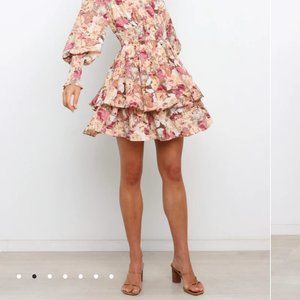 Rose Petal Print Dress - Rose - Petal & Pup - 0